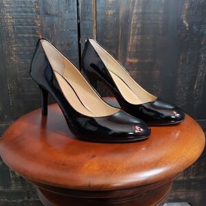 Michael Kors Patent Leather Black Heels